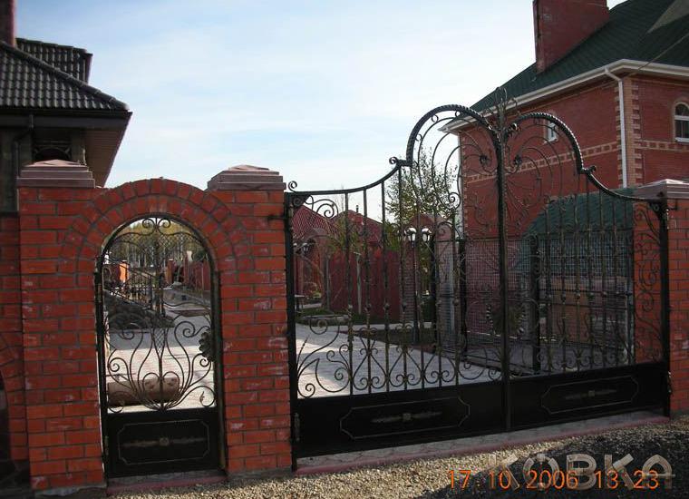 Ворота в Щелково от компании Художественная ковка